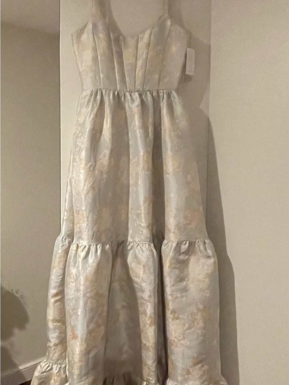 V. Chapman Avery Dress: Tiered Maxi - Picture 7 of 8